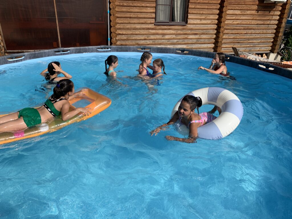 детский бассейн в Тенгинке