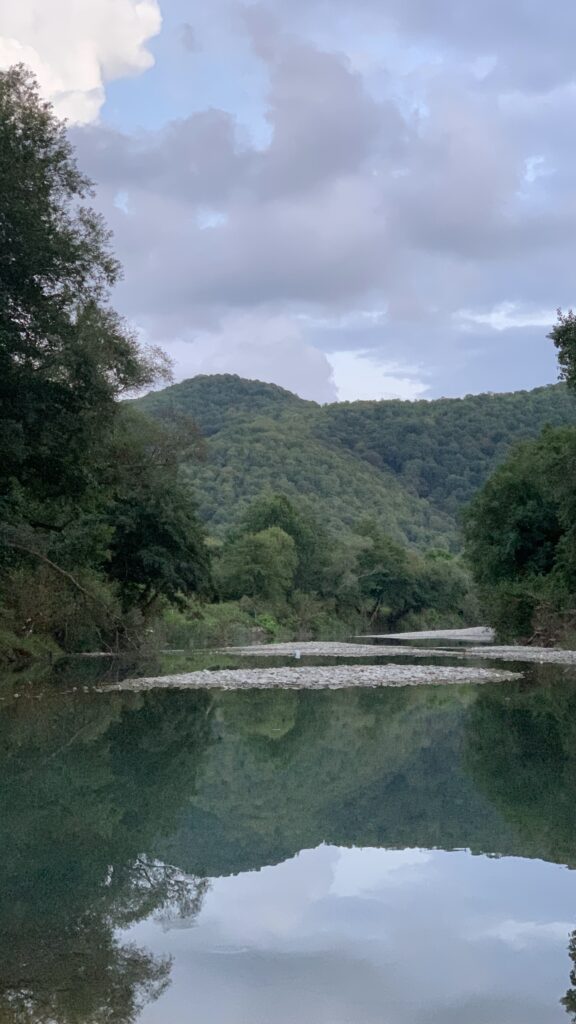 река в Тенгинке Шапсухо